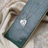 Hand or Footprint Necklace - Fine Silver Link