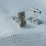 "Tender Touch" Fingerprint Cufflinks