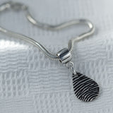 "Tender Touch" Fingerprint Bracelet - Snake